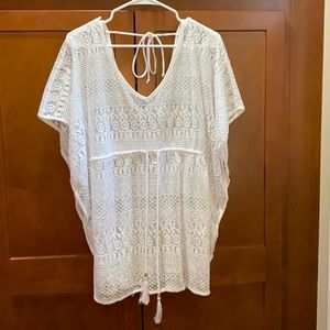 White Swim Cover-up